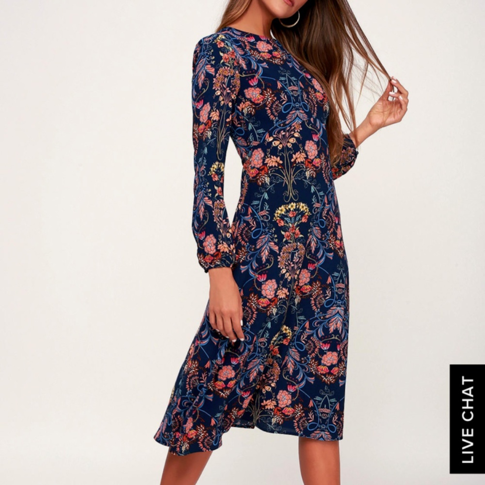 Floral Print Dress